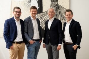 v.l.n.r.: Josef May, Marco Riederer, Thomas Reisenzahn, Florian Zellmann © Prodinger Tourismusberatung / Jacky Zoe