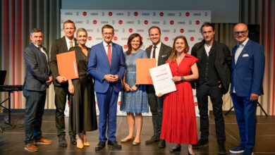 Auszeichnungen für verdiente Touristikerinnen und Touristiker am 16. Juni 2025. © Oberösterreich Tourismus / Martin Fickert