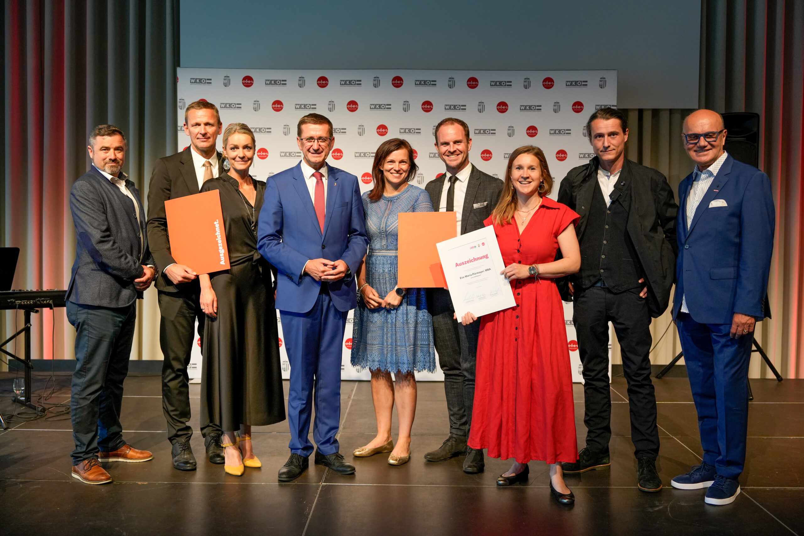 Auszeichnungen für verdiente Touristikerinnen und Touristiker am 16. Juni 2025. © Oberösterreich Tourismus / Martin Fickert