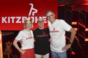 vlnr. Kitzbühel Tourismus Geschäftsführerin Dr. Viktoria Veider-Walser, Kitzbühel Tourismus Obmann Dr. Christian Harisch und Bürgermeister der Stadt Kitzbühel Dr. Klaus Winkler © Kitzbühel Tourismus