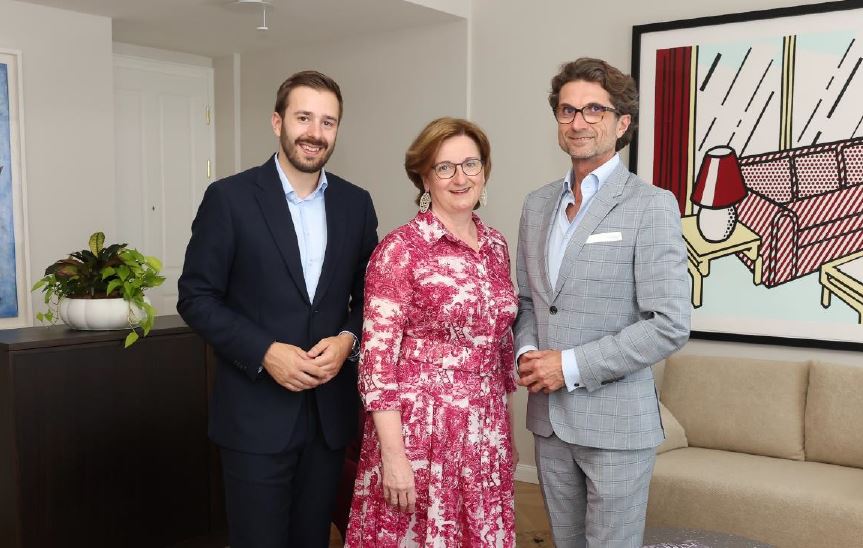 Martin Thyri, Andrea Fuchs und Norbert Winkelmayer (v. l.) (C) Sans Souci