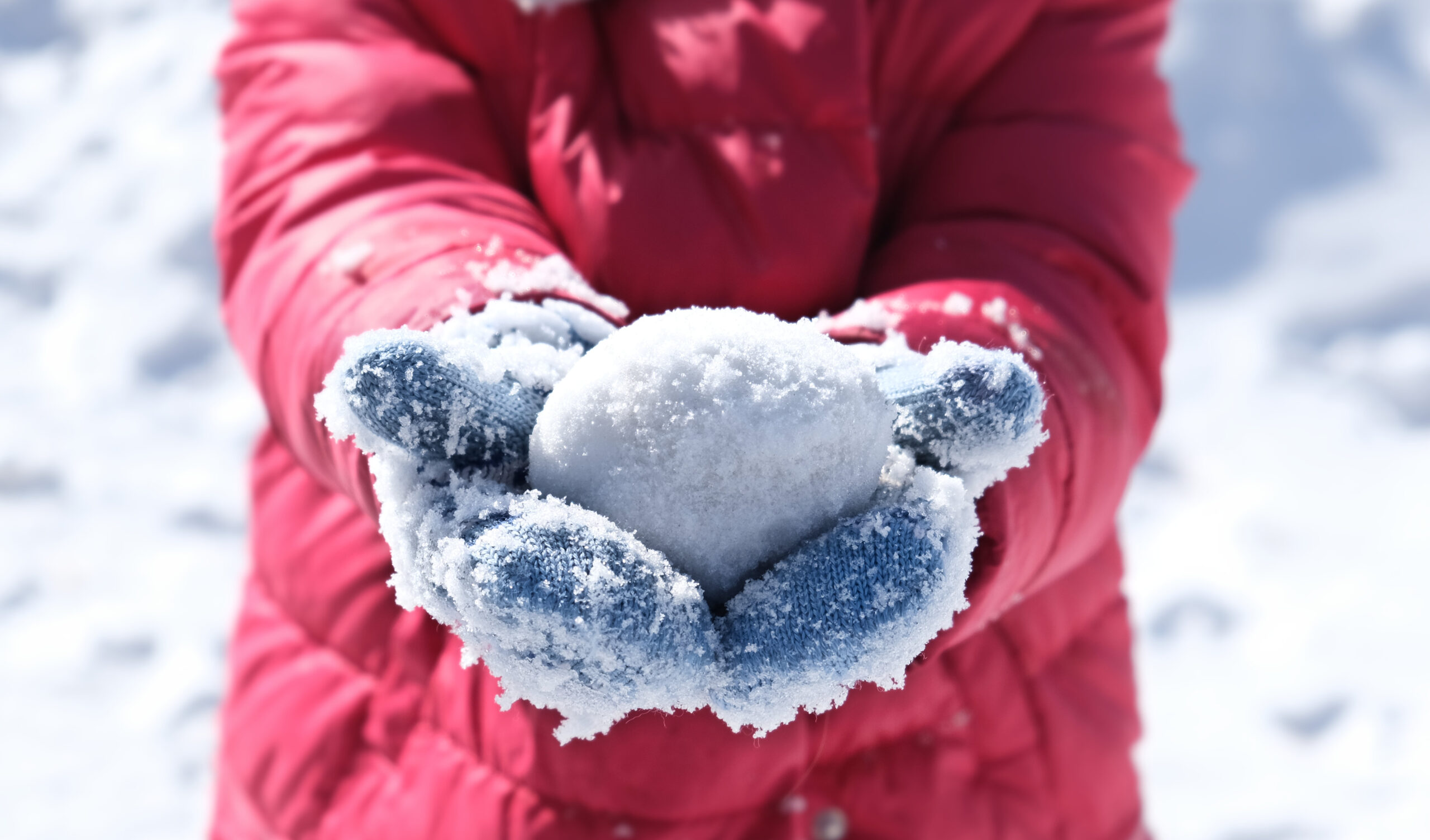 Schneeball in Hand © Elena Kurkutova iStock Getty Images Plus