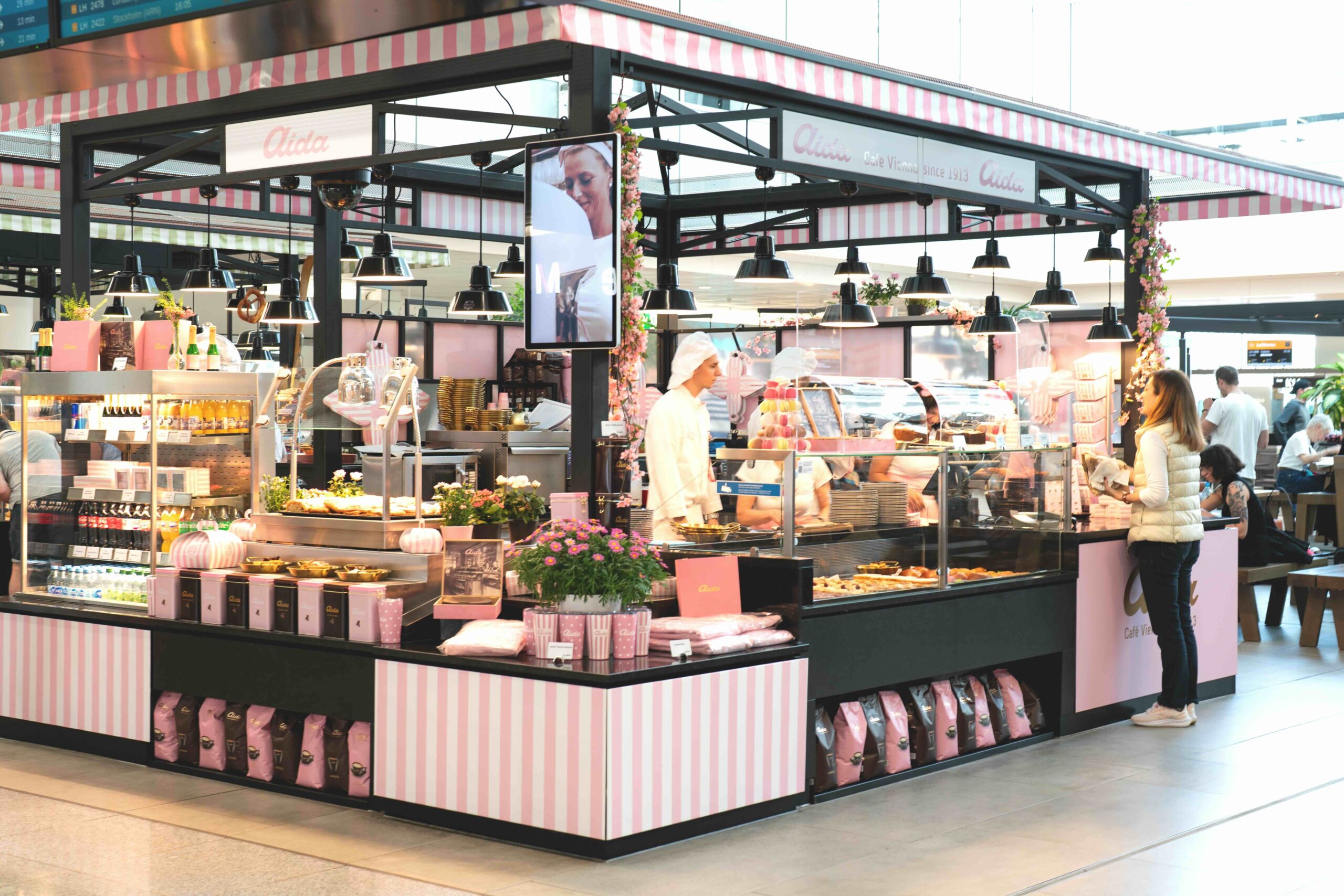AÏDA am Flughafen München © Allresto