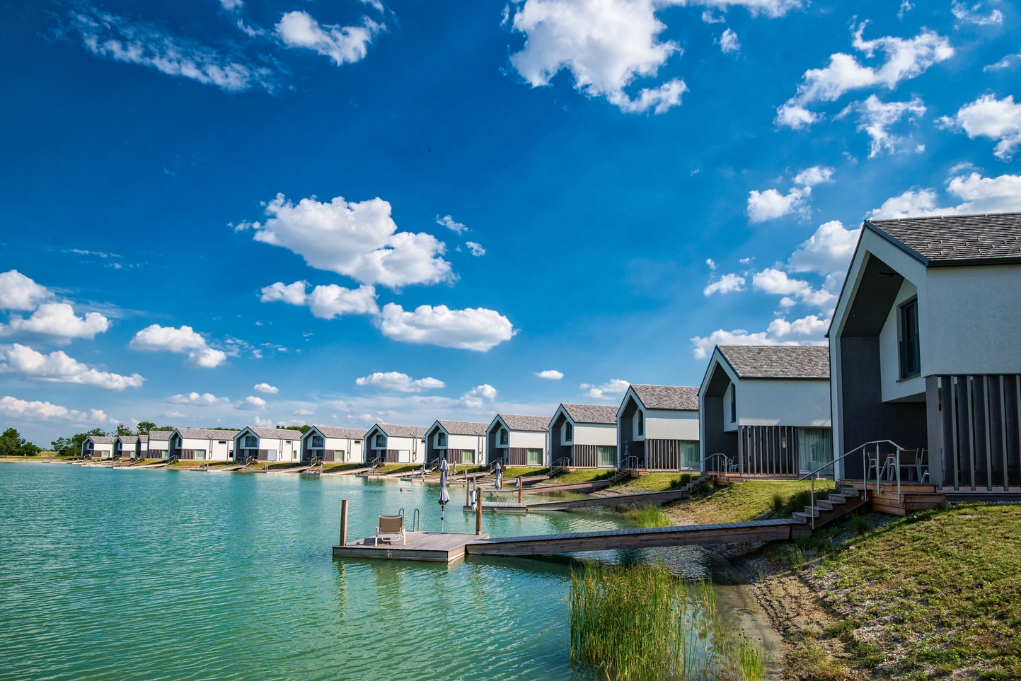 Die lakeside Residenzen direkt am See © Vila Vita Pannonia
