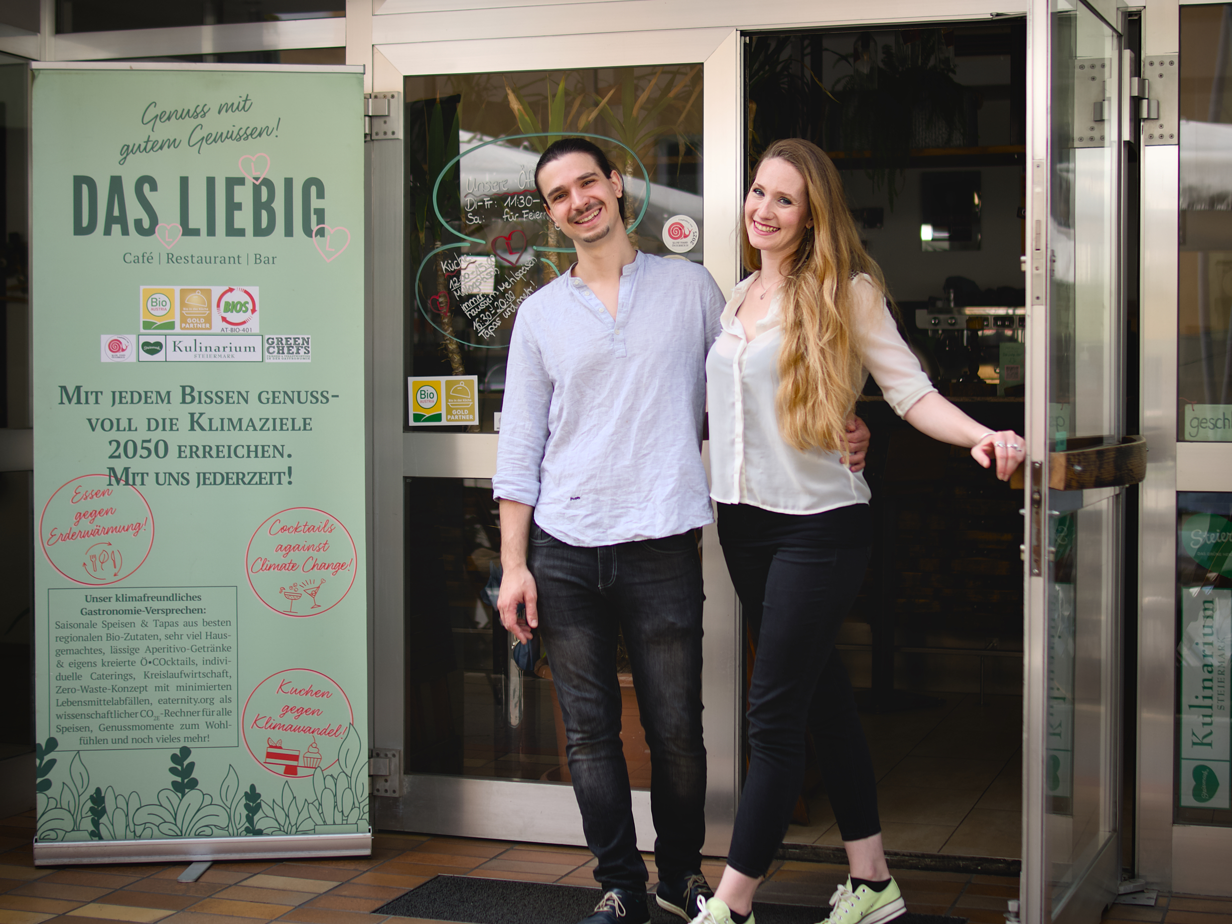 David Dolleschall und Vanessa Roi