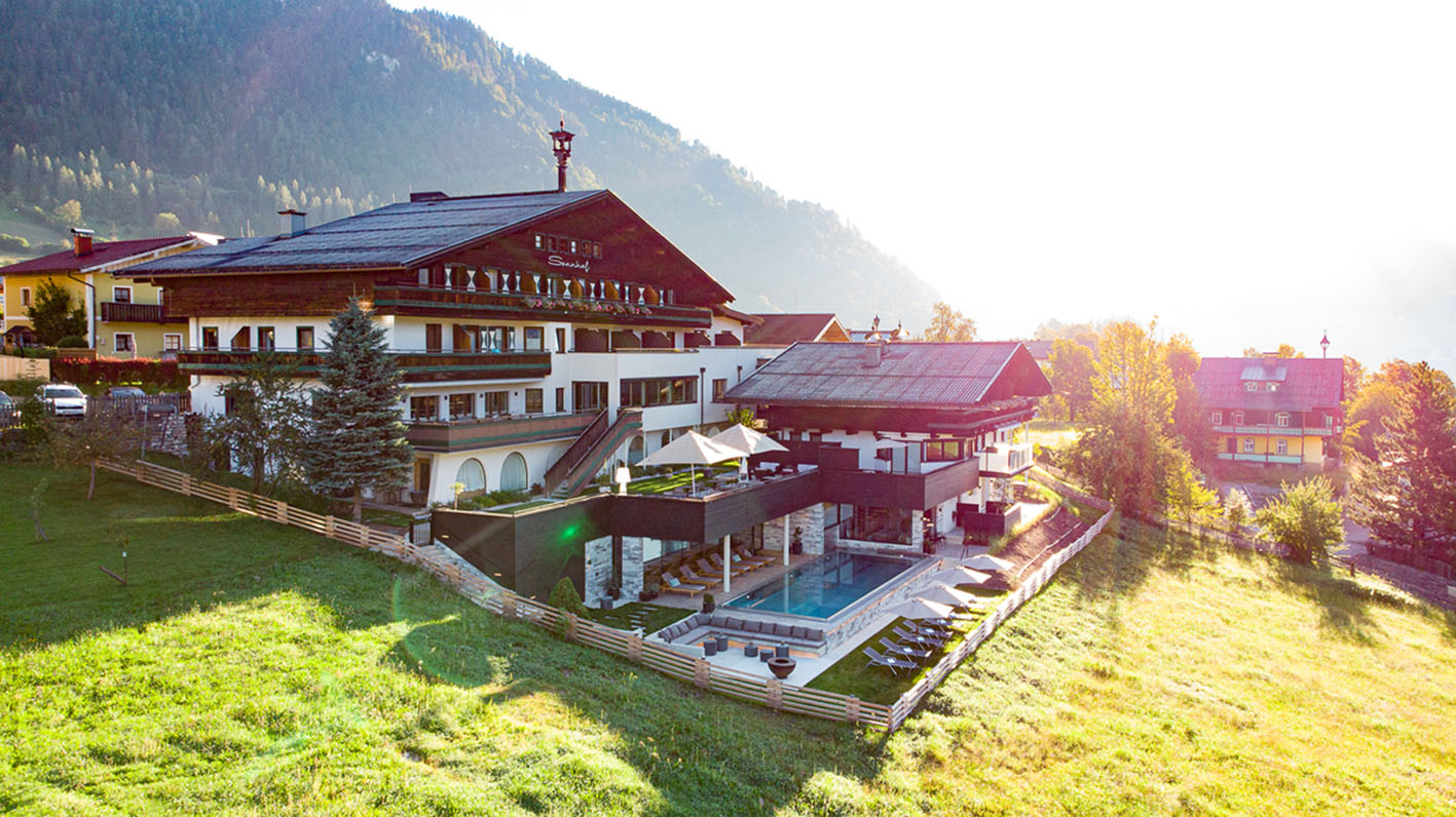 Außenansicht Genießerhotel Sonnhof by Vitus Winkler © Mario Stockhausen