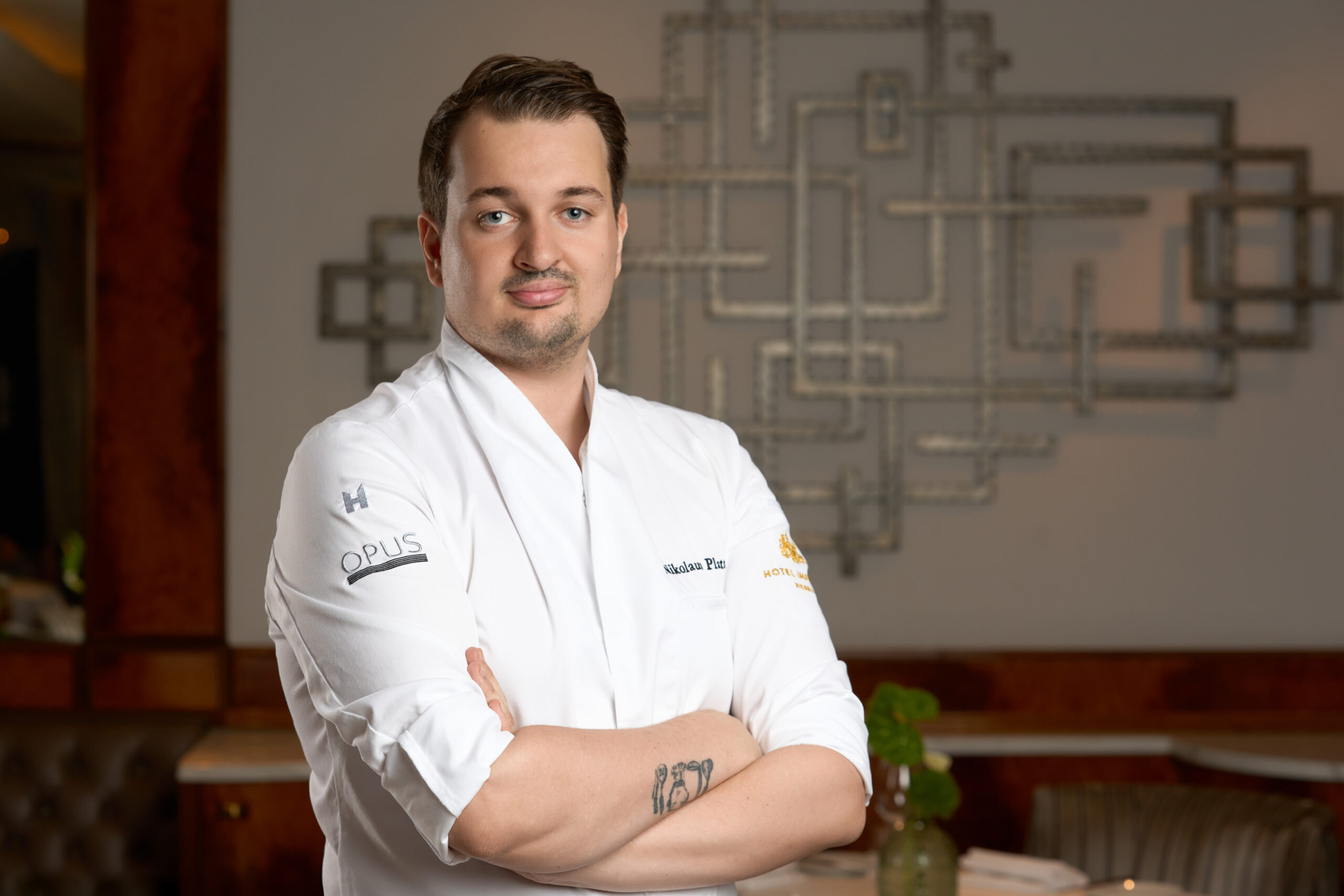 Nikolaus Platteter – Der neue Chef de Cuisine im Restaurant OPUS des Hotel Imperial Wien.