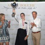 Outstanding Solo Performance HGA Excellence: Piroska Payer, Amuse Bouche, HGA: Katharina Wild, Intercontinental Wien, Robert Wanko, Jury-Vorsitzender. © VOGUS/ Wolfgang Voglhuber