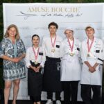 Team-Spirit Award Team „Les meilleurs“: Küche Marie Frank; ARCOTEL Wimberger, Küche Ladislaus Reinprecht Vienna Marriott Hotel, Service Ayshat Gukhaeva, Hotel Sacher Wien, HGA Jakob Fresner, Park Hyatt Vienna. © VOGUS/ Wolfgang Voglhuber