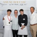 Culinary Highlight – Signature Dish: Pablo Kainz, Austria Trend Parkhotel Schönbrunn, Manfred Buchinger, Blind-Tasting-Juror, Commis Daniel Ilic, Robert Wanko, Jury-Vorsitzender. © VOGUS/ Wolfgang Voglhuber