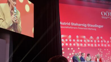 Spektakuläre Location, Top-SpeakerInnen: Den OÖ Tourismustag in der Scalaria in St. Wolfgang besuchten rund 600 Gäste. (C) Alexander Grübling