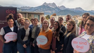 Gemeinsam stärker: Teilnehmende der dna Nachhaltigkeits-Akademie. (C) dna