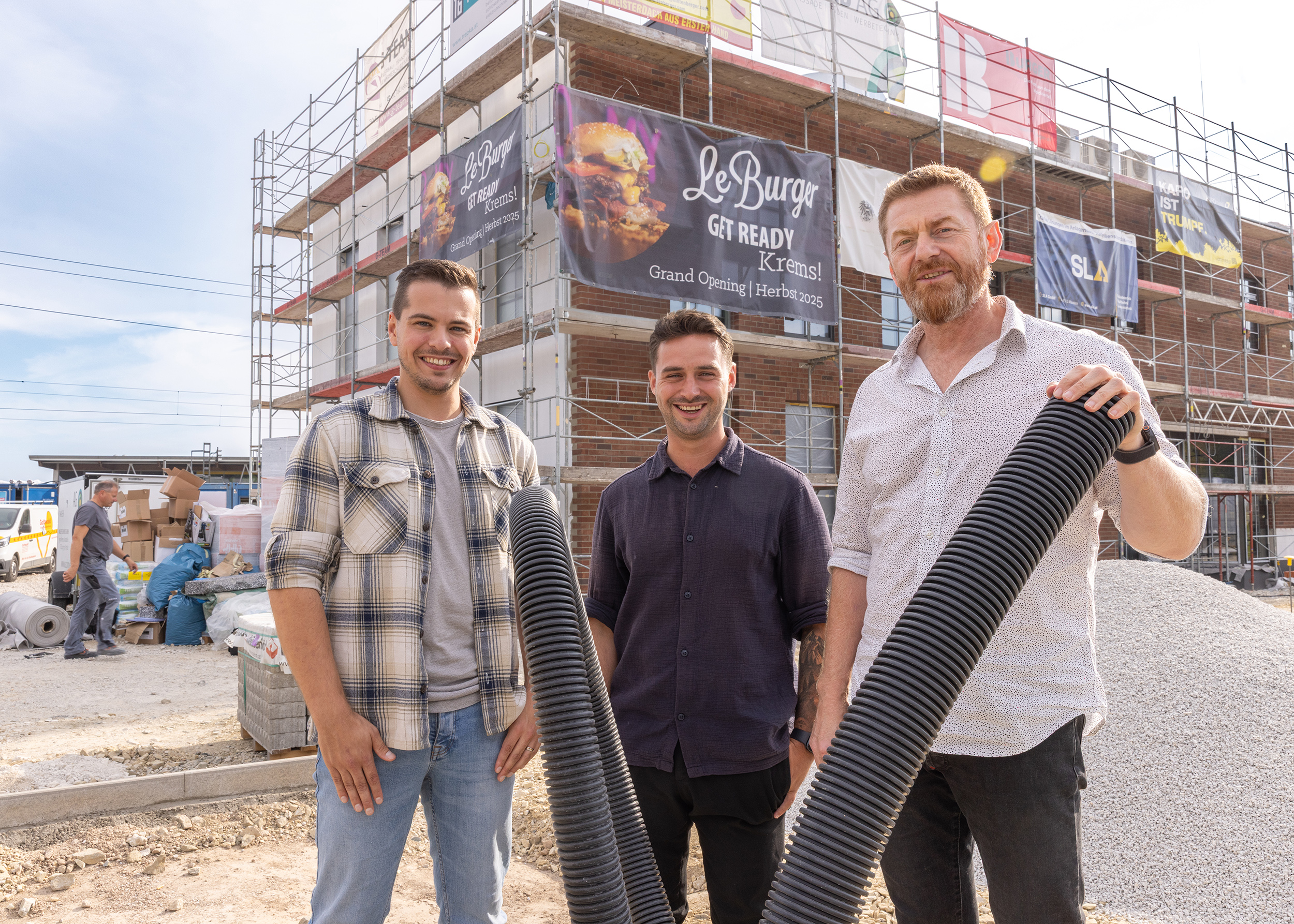 Daniel Chuchlik, Lukas Kluiber und Juergen Kreitner © ROBIN CONSULT/ Fellner