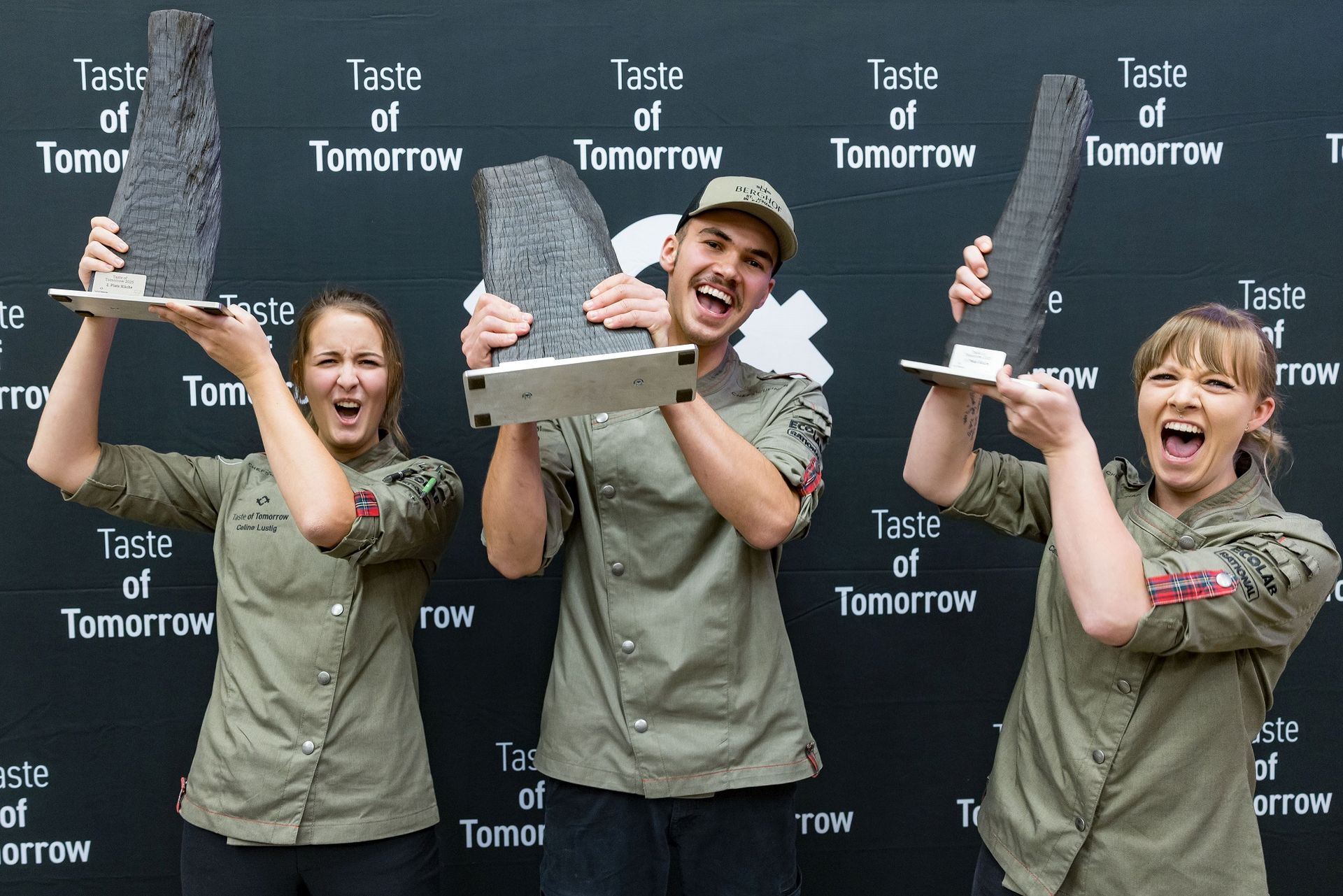 Die GewinnerInnen: Celine-Lustig, Josef-Leitner, Catharina-Feuchtmayr. (C) www.wildbild.at