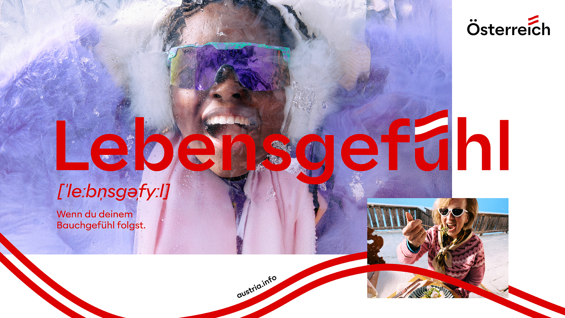 Lebensgefühl Österreich-Kampagnenbild © Gut feeling, Österreich Werbung, Linda Schaeffler