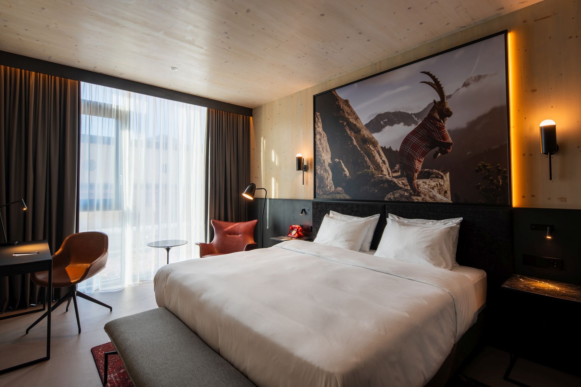 Das Innsbrucker Radisson Red umfasst 161 Zimmer. (C) Tony Gigov Photography