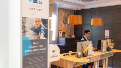 So macht man aus einem Kostenfaktor (Wasserlogistik) ein Service-Feature. (C) Brita