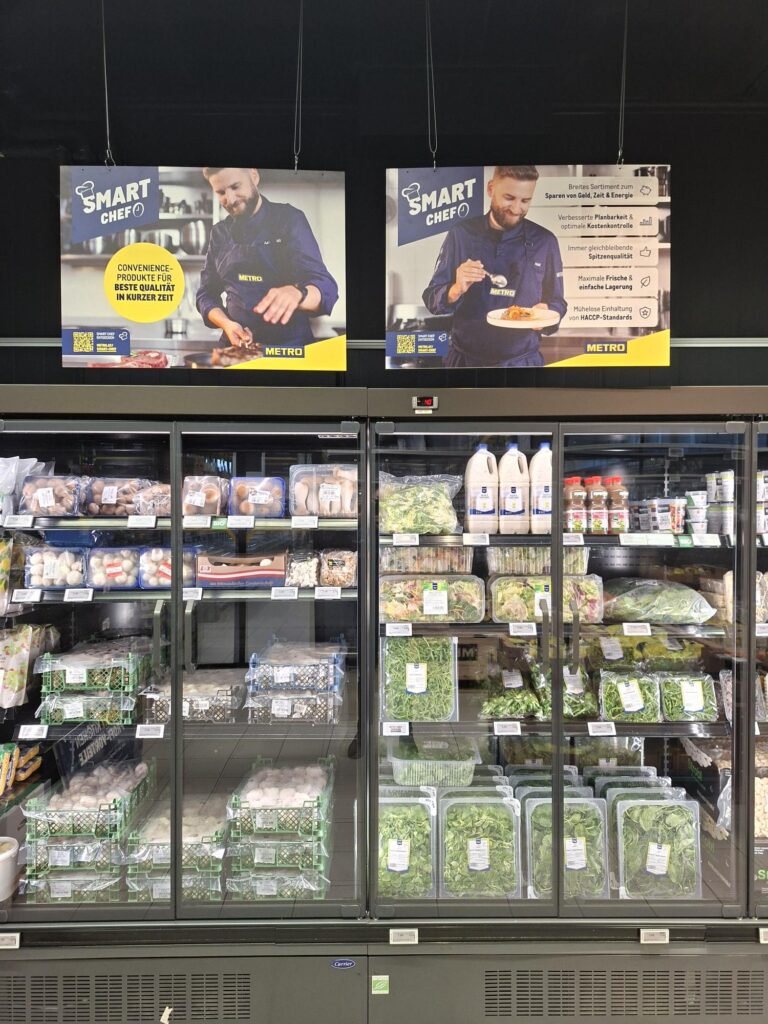 Smart Chef Produkte im Kühlregal