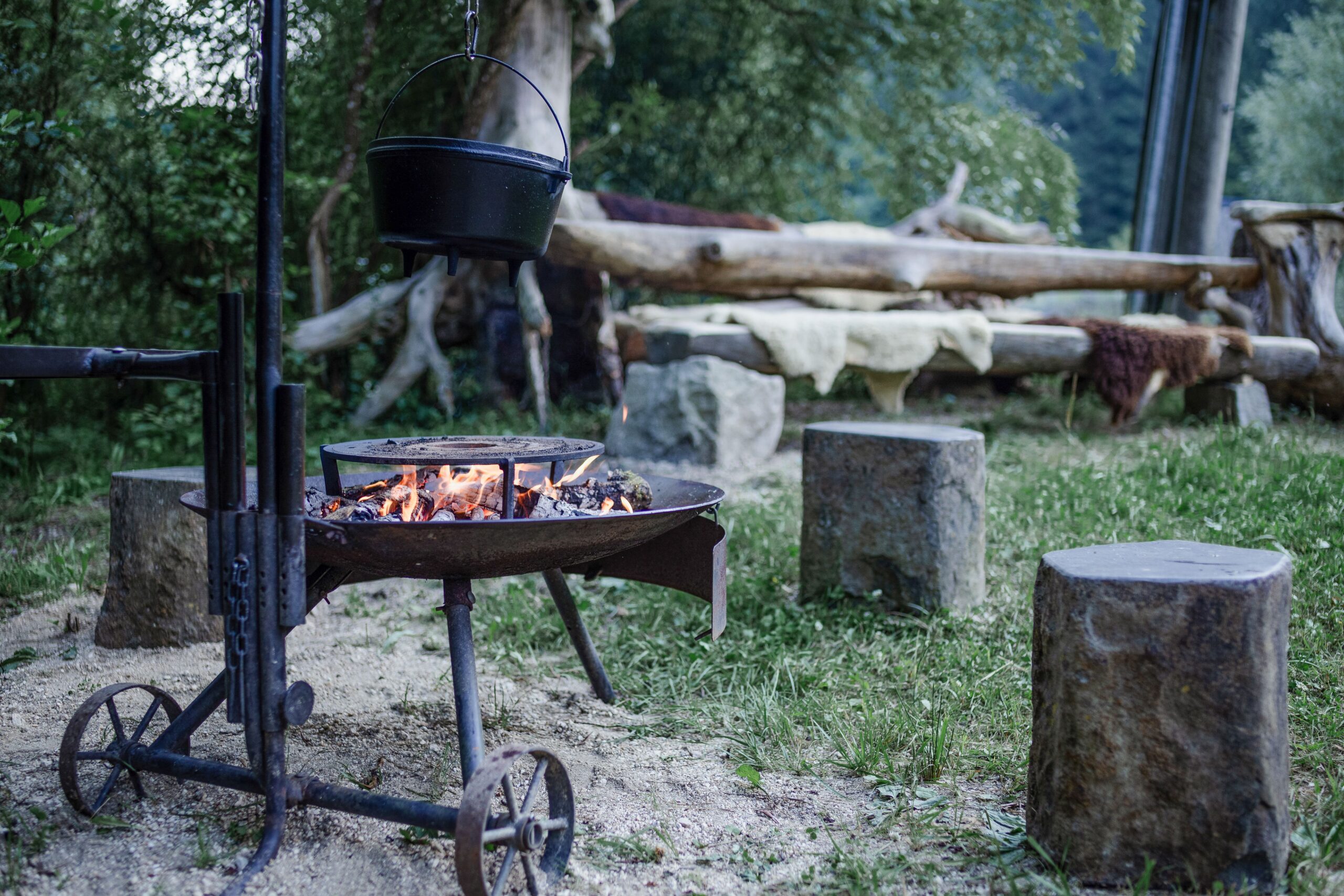 Wandern, essen, profitieren