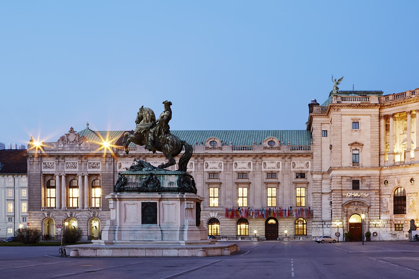 Hofburg Vienna erweitert Eventflächen