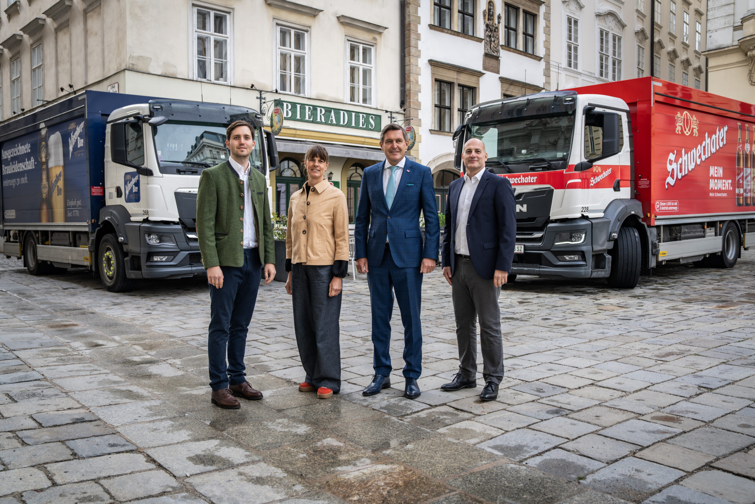 Brau Union baut elektrische Bierauslieferung in Wien aus