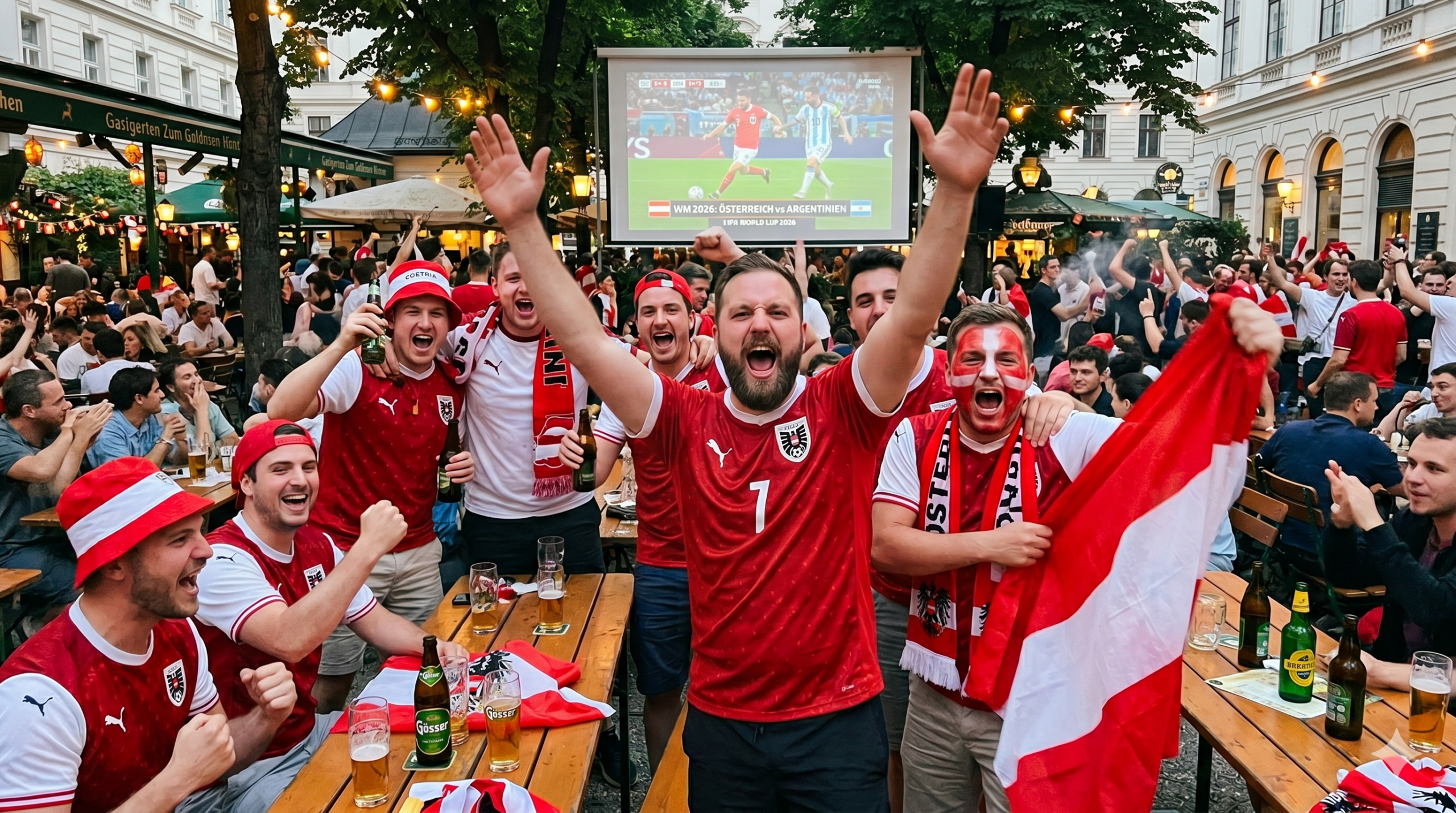 Fußballfest mit Sperrstunde: Die Wiener Gastro setzt auf die WM