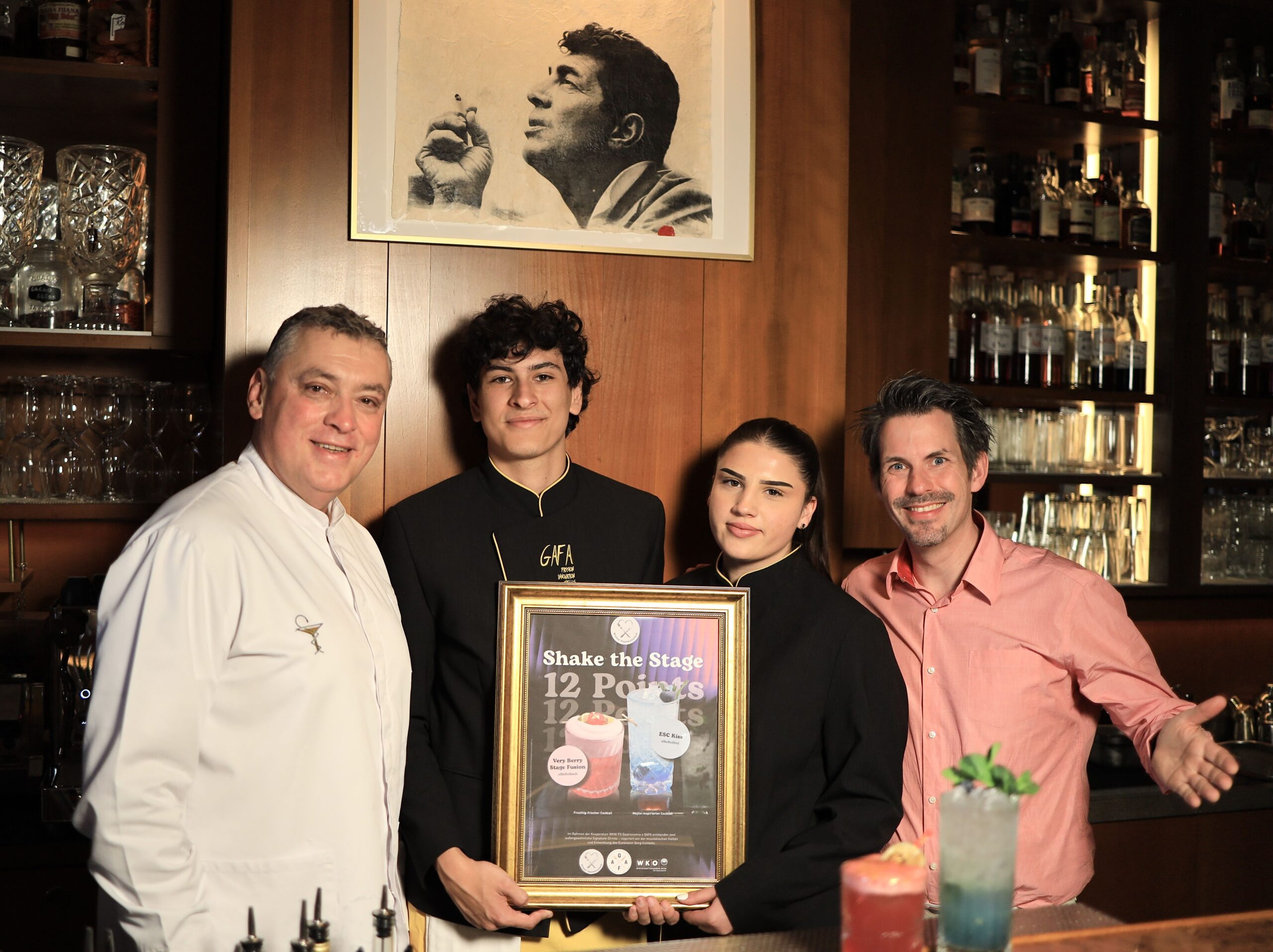 Schüler entwickeln ESC-Drinks für Wien