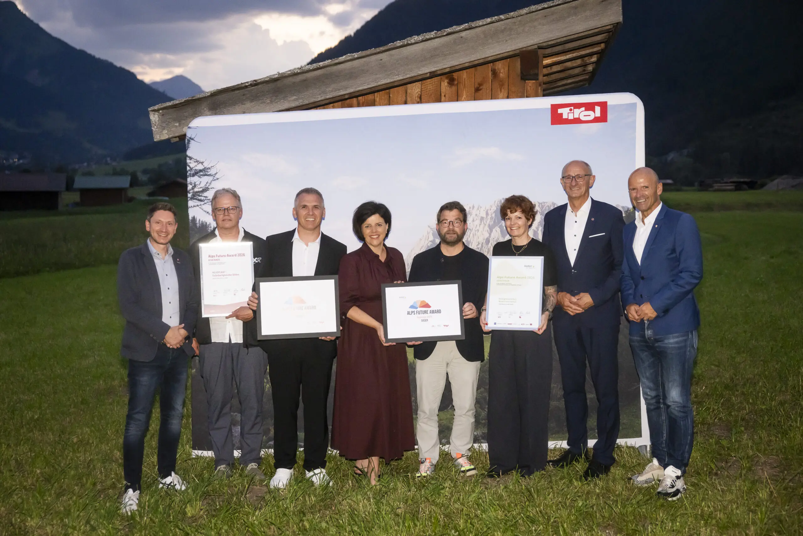 Alps Future Award 2026: Hellioplant und OLM Nature Escape ausgezeichnet