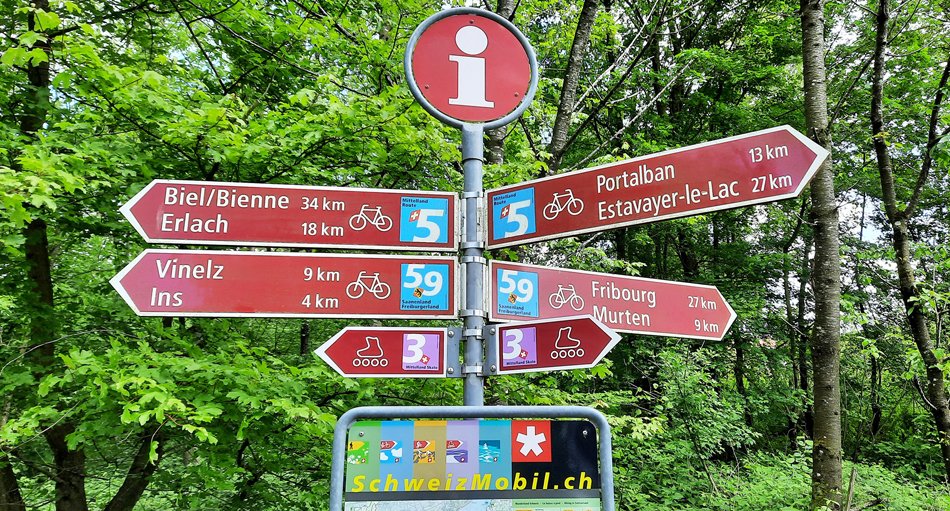 Mit dem E-Bike zu den Hotspots an der Aare und dem Drei-Seen-Land