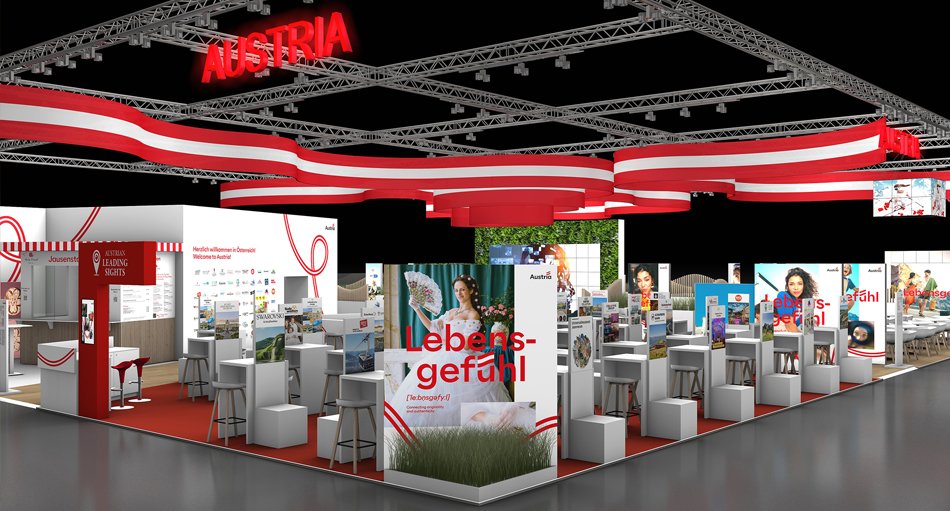 Der Österreich Stand bei der ITB