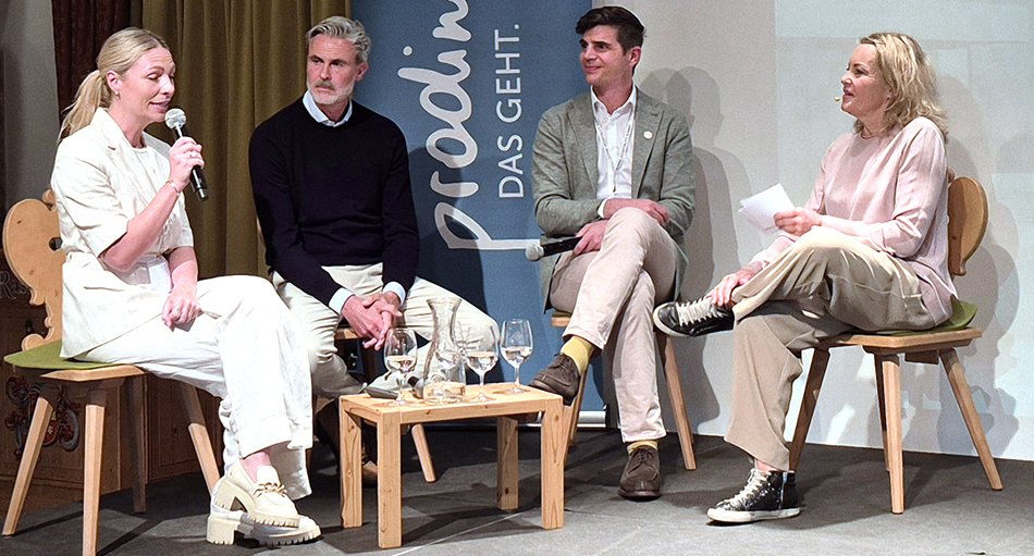 Stefanie Rist, Hannes Illmer, Sepp Fegerl und Uta Gruenberger