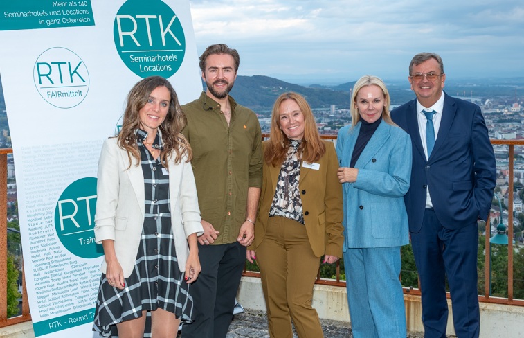 Carina Kapeller, Martin Krachler, Uschi Huber, Sylvia Graf und Thomas Ziegler