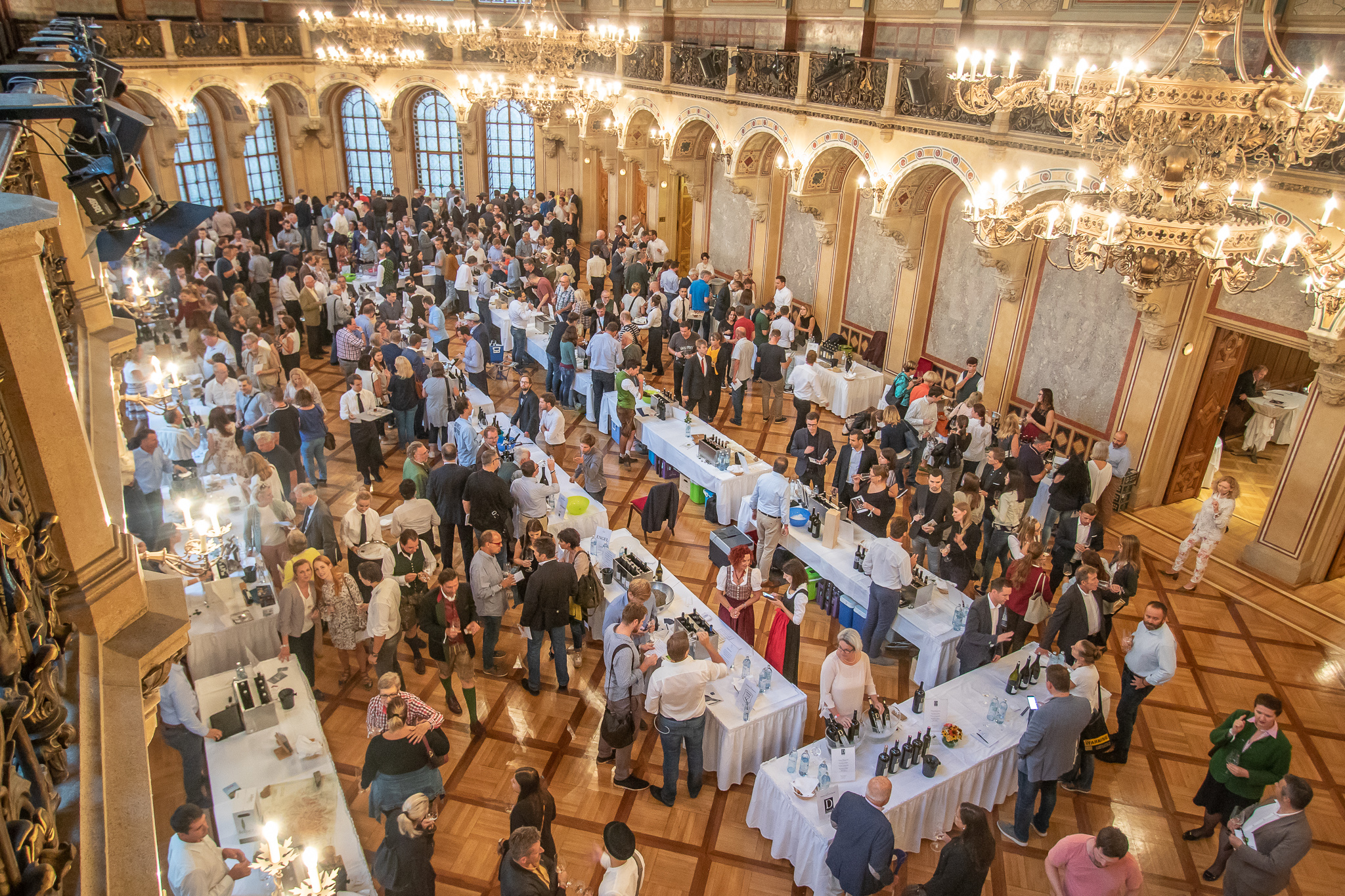 Steirische Riedenweine im Wiener Palais Ferstel