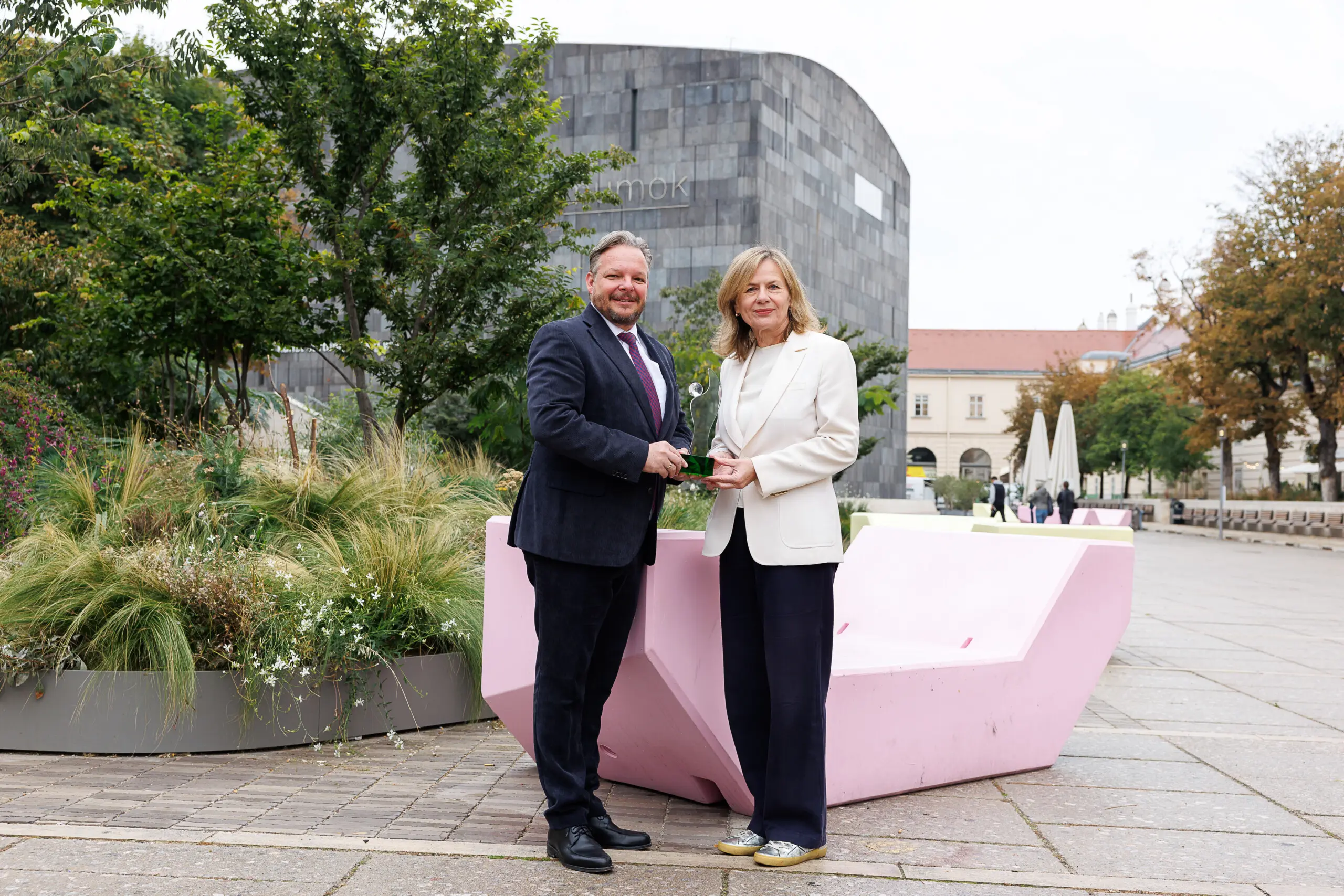 Wiener Tourismuspreis 2026 geht an das MQ und seine Enzis